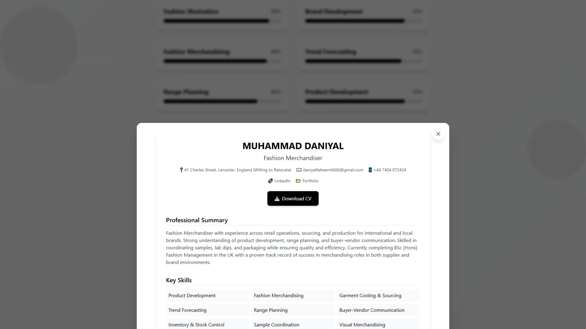 Daniyal Portfolio Website - Image 9